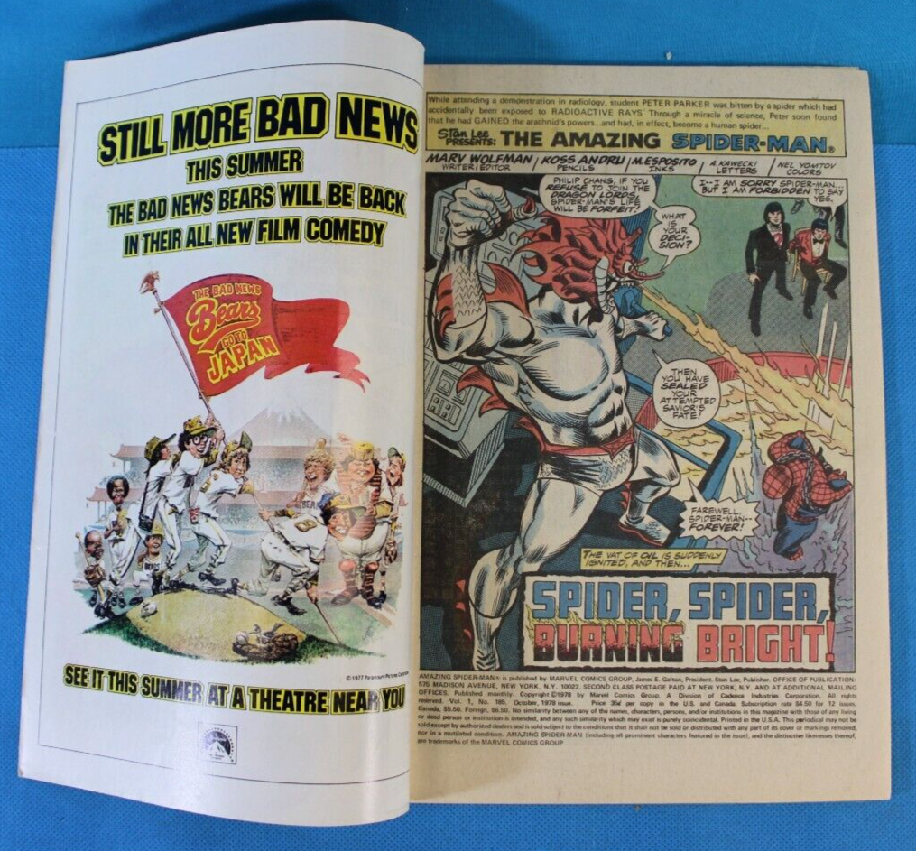 ☆アメマバッチ☆アメママン☆ amazing spider-man # 180 (1978) VF | eBay