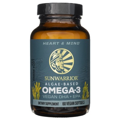 Sunwarrior Omega-3 Vegan DHA & EPA, 60 Kapseln
