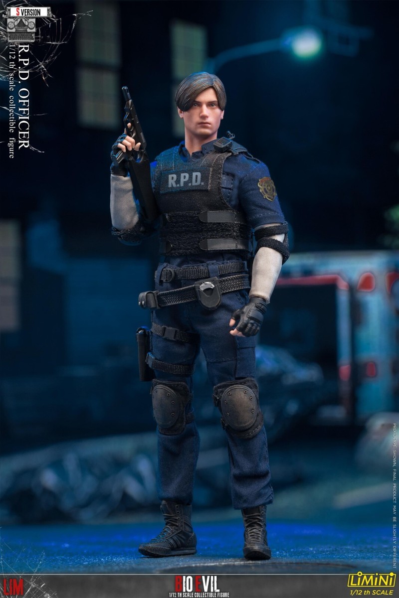 LIMTOYS 1/12 Zombie Killer RPD Officer Leon 6