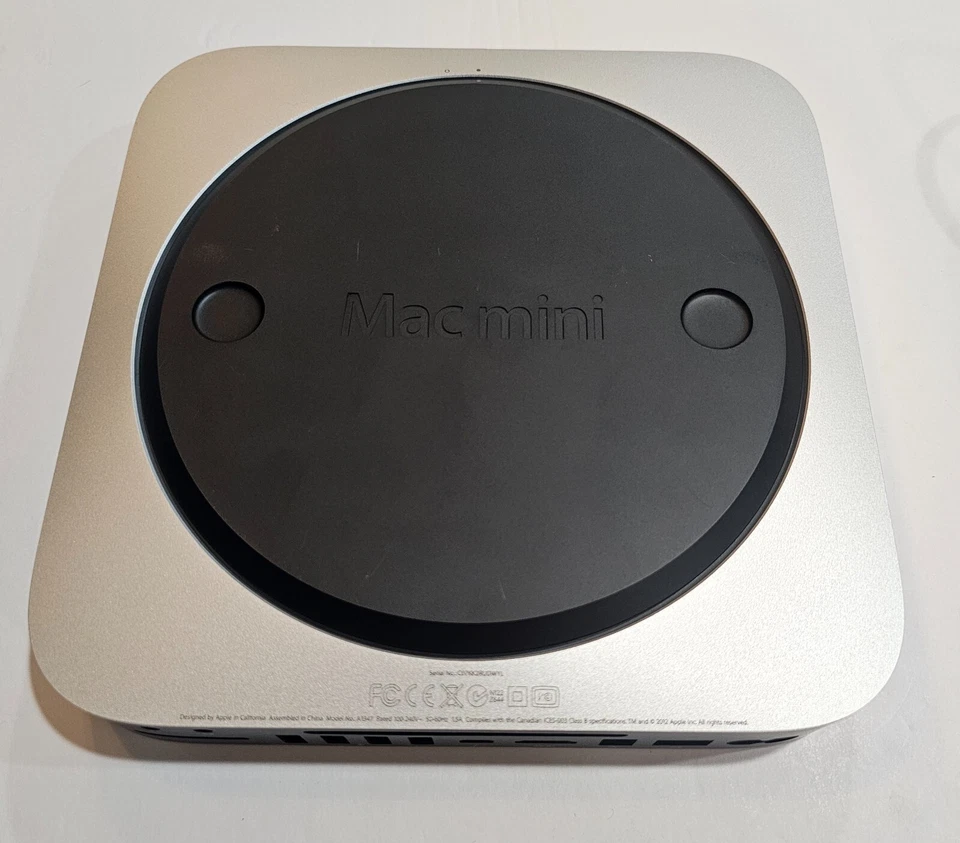 Apple 2012 Mac Mini A1347 i5 Dual Core 2.5Ghz 4GB RAM 500GB HDD / Excellent! - Image 4 of 4