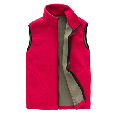 Gilet Polaire Sans Manches Homme - Noir - Zip Intégral - Taille Régulière