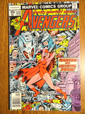 Avengers #171 Perez Cover Korvac Saga Scarlet Witch Ultron 1. Druck Marvel MCU