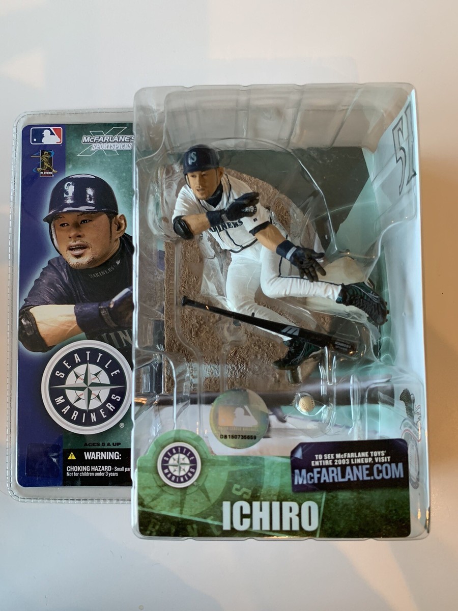 McFARLANE SPORTSPICKS MLB SERIES 4 ICHIRO SUZUKI SEATTLE MARINERS