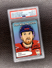 2021 Fleer Ultra Alex Ovechkin Pop Culture Artist Auto Gallego /10 PSA 10 POP 2