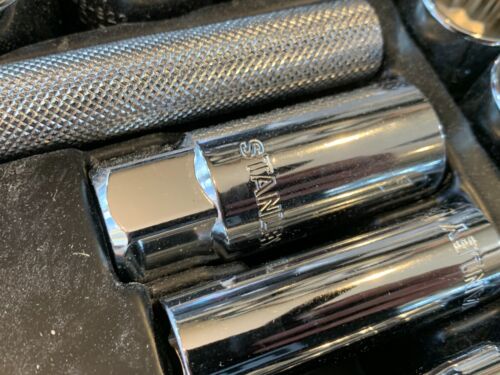 STANLEY 43 PIECE SOCKET SET 1/2" DRIVE (89-509) READ DESCRIPTION - Bild 13 von 24
