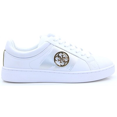 guess sneakers white gold