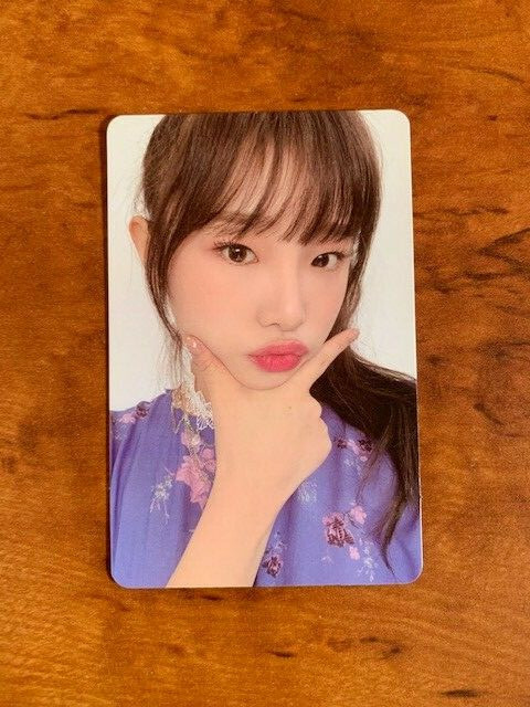 IZ*ONE IZONE 2nd Mini Album VIOLETA Photocard HEART*IZ HEARTIZ | eBay