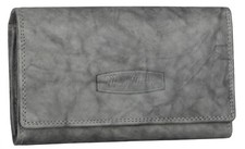 RFID Damen Geldbörse Portemonnaie Geldbeutel Portmonee Damenbörse Leder Schwarz