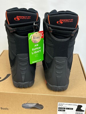 Head Scout LYT Snowboard Boots 2022 BOA Sizes 6,7,8.5,9.5,10.5,11