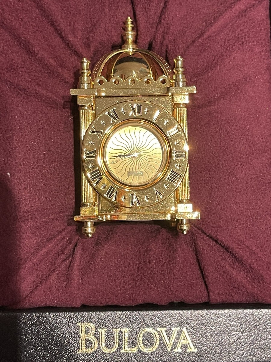 限定！レア！リミテッドエディション　MIniature Clock Bulova miniature limited edition lantern clock | eBay