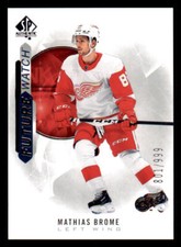 2020-21 SP Authentic #202 Mathias Brome RC /999