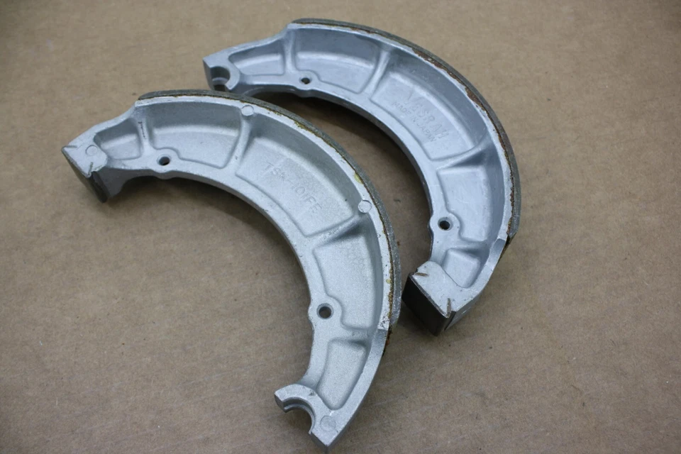 ZAPATOS FRENO TRASERO YAMAHA VSTAR 650 XVS650 Y 87-03 XV535 VIRAGO 97-19 VESRAH JAPÓN Foto 4 de 4