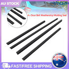 <!--F#f_0-->4pcs Door Belt Weatherstrip Molding Seal For Honda Fit Jazz 2008-2013 AU<!--F/-->