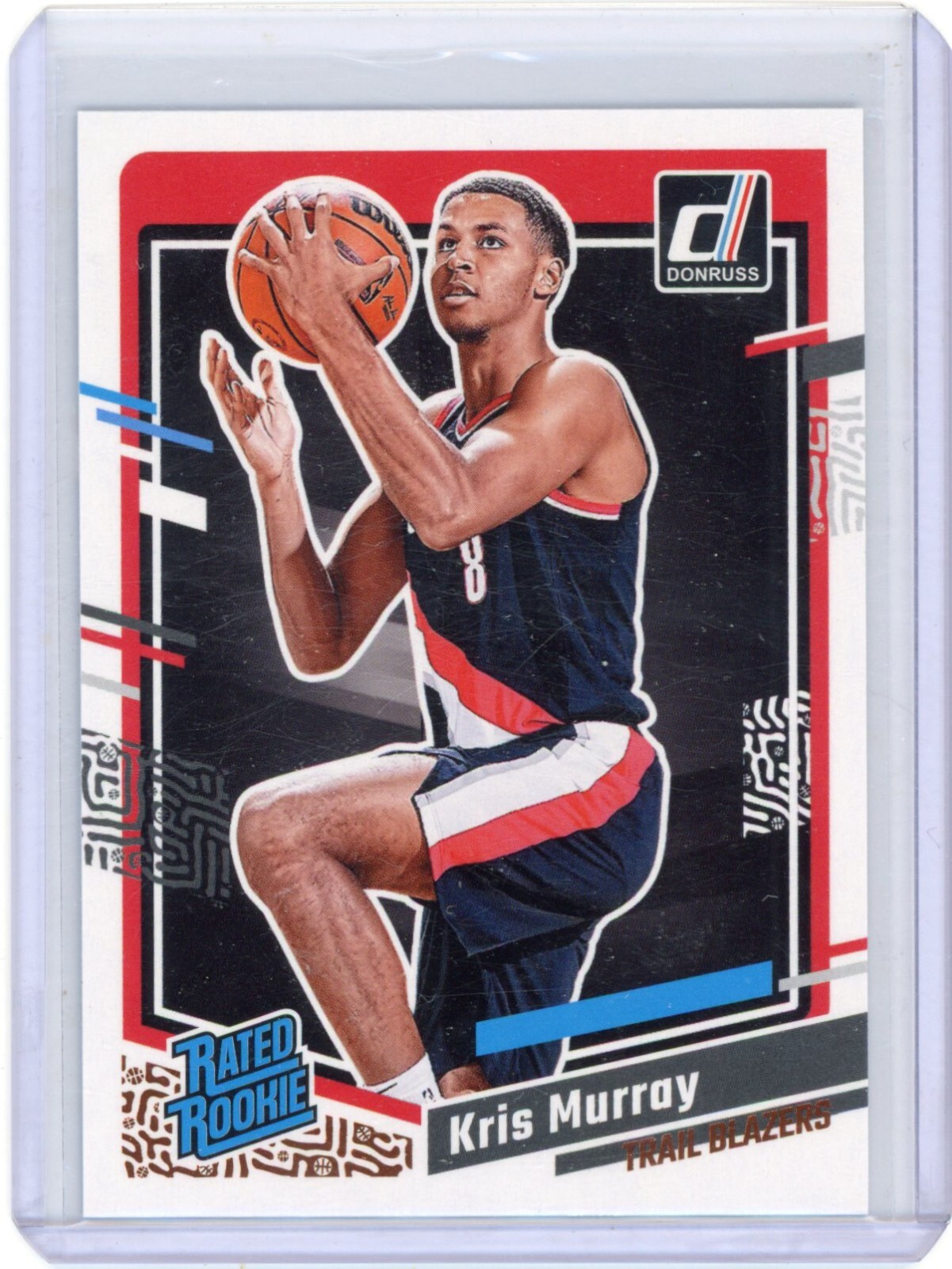 23-24 Donruss Kris Murray Rated Rookie Card RC #203 Trail Blazers