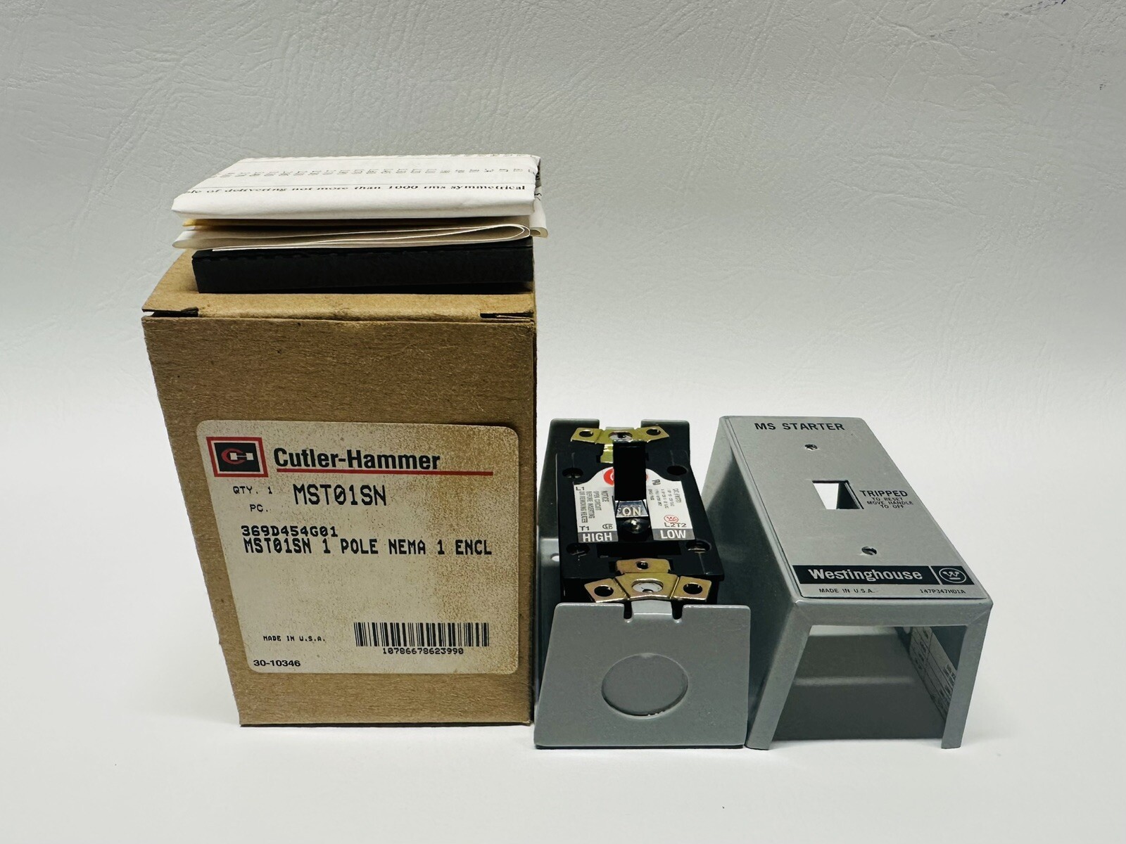 NEW Cutler Hammer MST01SN Manual Motor Starter