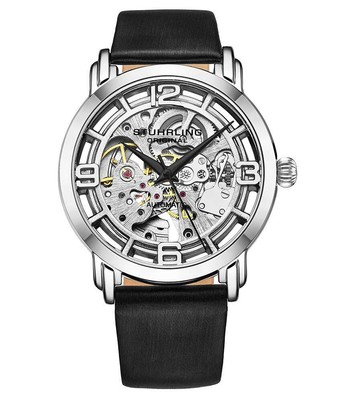 40mm skeleton watch