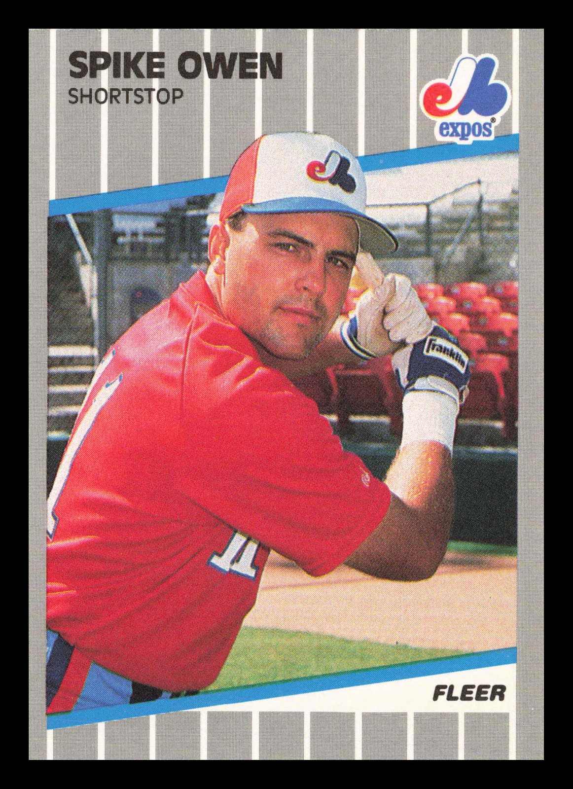 Spike Owen #U-98 1989 Fleer Update Montreal Expos