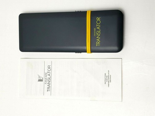 FANFARE TRANSLATOR ENGLISH FRENCH GERMAN SPANISH ITALIAN - Picture 2 of 4