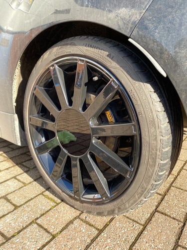 Proform Mk6 Ford Fiesta ST150 Wheel Centre Caps - Gloss Black - Picture 5 of 5