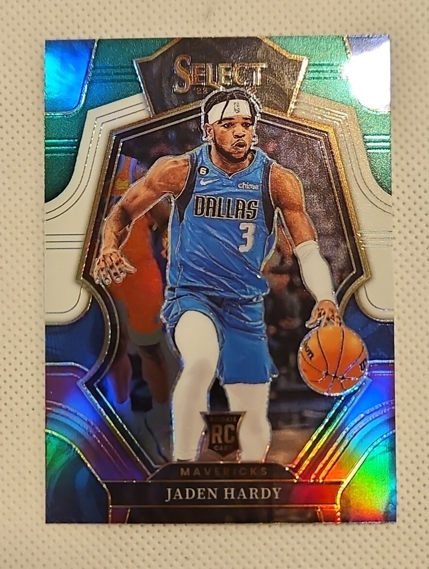 2022-23 Select Prizms Tri-Color #174 Jaden Hardy RC Prizm