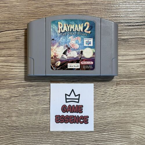 Rayman 2 The Great Escape Nintendo 64 Cartouche Seule Loose EUR PAL FR FRA N64