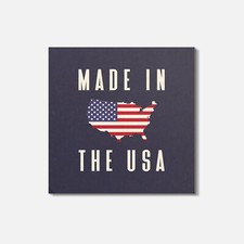 Made In The USA 4'' X 4'' Square Wooden Coaster