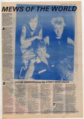 Stray Cats UK Interview 1981