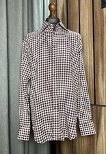 Circle of Gentlemen Men's Shirt Long Sleeve Size 44 - 17 1/2