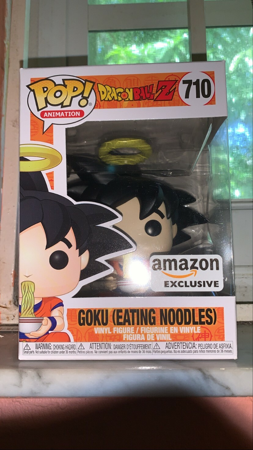 Funko Pop! Dragonball-Z - Goku Eating Noodles (Exclusive From Amazon, Limited) 