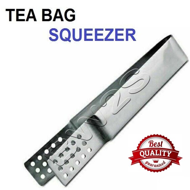 Chef Aid 10e01912 Stainless Steel Tea Bag Squeezer Silver for sale