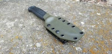 Mora Garberg Kydex Sheath, Pancake style, w/ Dots style BELT CLIP, (OD)