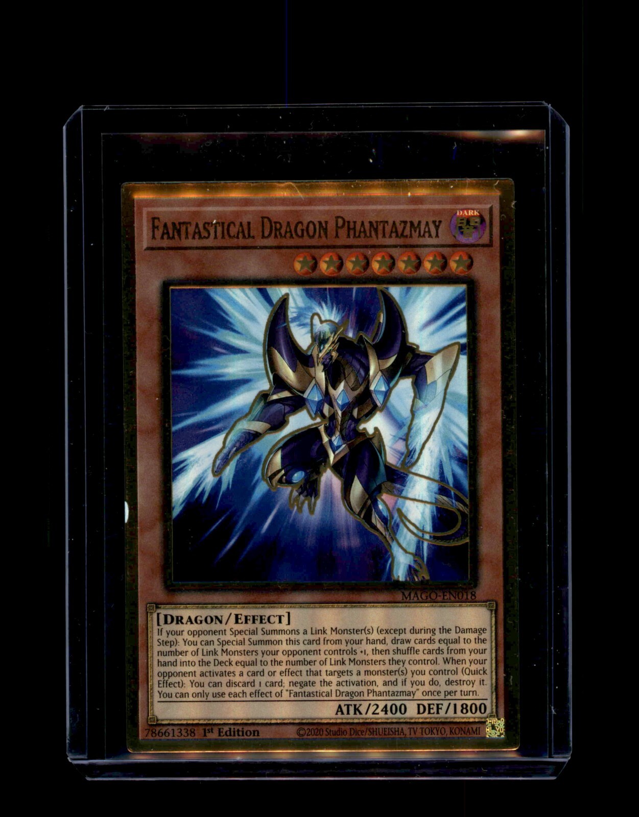 Yu-Gi-Oh! Fantastical Dragon Phantazmay MAGO-EN018 (PGR) 1st Ed