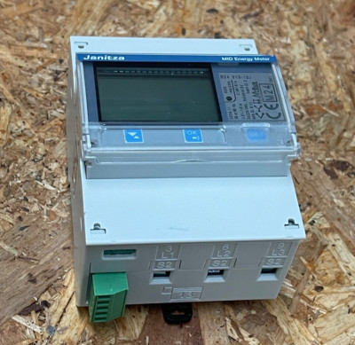 Janitza - B24 313-10J (M-Bus) - 3-Phase MID Energy Meter, 1/5A Transformer
