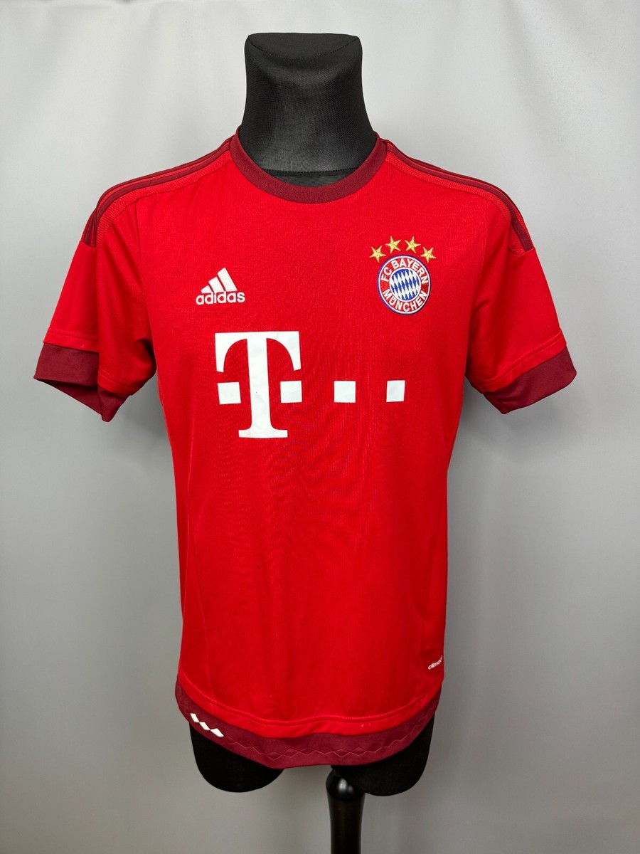 BAYERN MUNICH 2015 2016 HOME SHIRT FOOTBALL SOCCER JERSEY ADIDAS