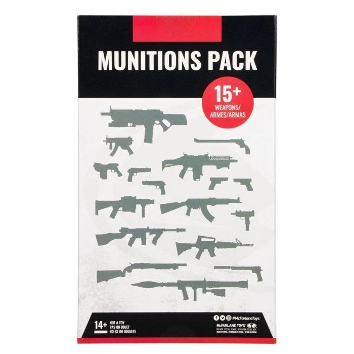 McFarlane Toys MUNITIONS PACK Weapons Guns For 7" Figure Accessory package McFarlane Toys MUNITIONS PACK Weapons Guns For 7" Figure Accessory package