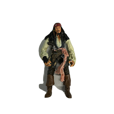 Disney Pirates of The Caribbean Jack Sparrow action figure 3.75'', Zizzle