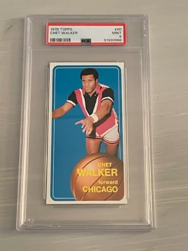 1970 Topps Chet Walker #60 Chicago Bulls  PSA 9 *SUPER SHARP*Only 4 Better*