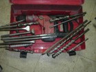 MASONRY HILTI TE 55 HIGH IMPACT HAMMER CONCRETE DRILL+16 FREE BITS & CHISELS