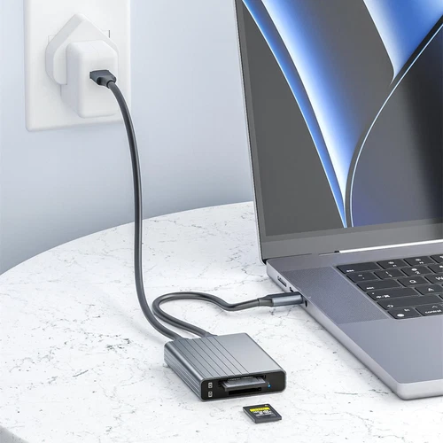 For CFexpress Memory Card Type B+A 2in1 USB 3.1 Gen2 10Gbps Card Reader Adapter