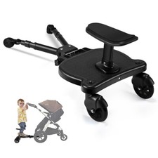 Universal Buggy board Kiddyboard Mit Sitz Tri...