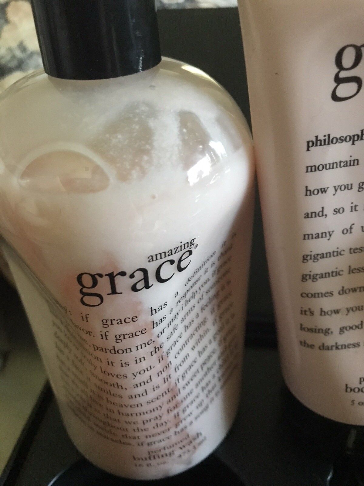 Philosophy 4 PC Gift Set: Amazing Grace Body Spritz , Body Butter , Buffing Wash