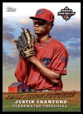 2023 Topps Pro Debut Farm Fresh Futures #FF-10 Justin Crawford