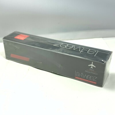 La-Tweez Mini Pro Styler+Pouch Travel Approved Hair Straightener NEW SEALED
