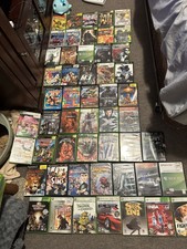 Lot Of 52 Mostly XBOX, XBOX 360, Ps2 Games UN...