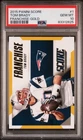 2015 Panini Score Tom Brady Gold #1 Franchise PSA 10 Gem  MINT New England.