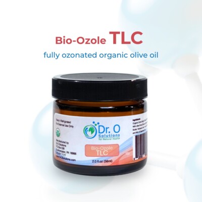 Bio-Ozole TLC 2 oz Ozonated Olive Oil Skin Detoxification Cleansing Regeneration