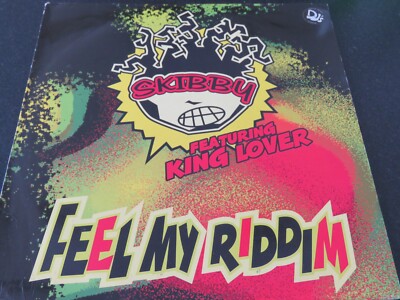 SKIBBY Feat. KING LOVER - Feel My Riddim 12'' MAXI VINYL / JIVE RECORDS / 1995