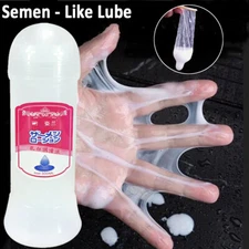 10oz Personal Sperm Lubricant Realistic Semen Cum Lube Water-Based for Couple