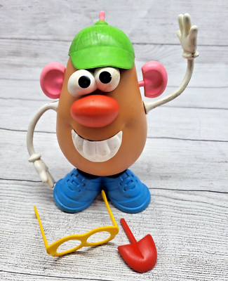Vintage 1985 Hasbro PreSchool - Mr. Potato Head With Some Accessories