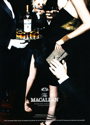 MACALLAN WHISKY AD #2 RARE 2015